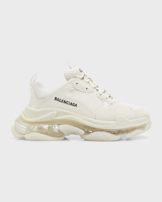Triple S Clear Sole Sneakers
